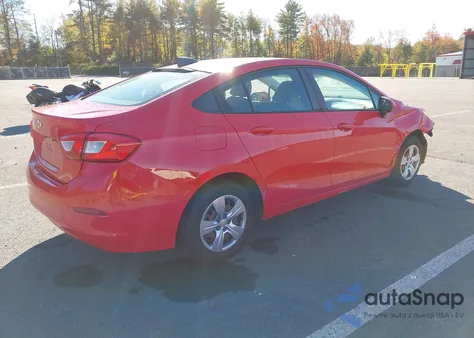 2018 Chevrolet Cruze Ls Auto из США, поврежденный, VIN 1G1BC5SM2J7115195